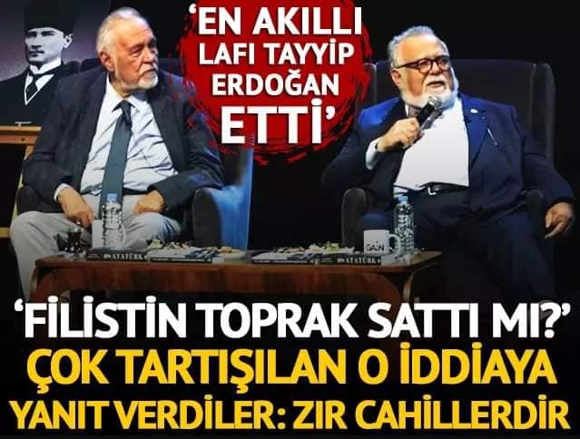 FİLİSTİNLİLER TOPRAK SATTI MI İLBER HOCA YİNE ORTAYALAMADI